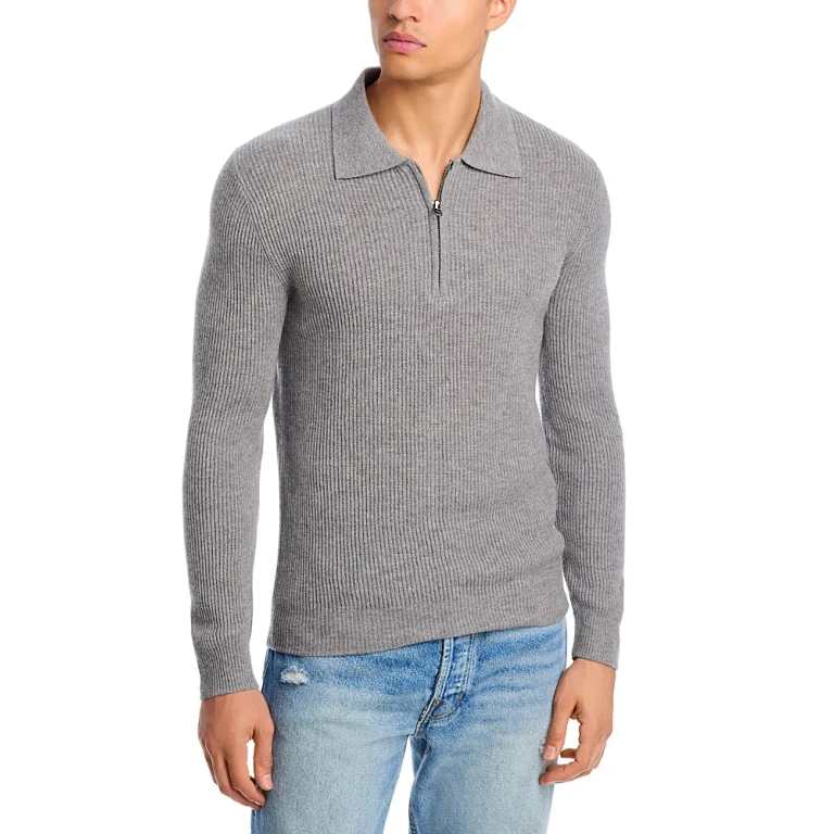 Rails Quarter Zip Wool Sweater