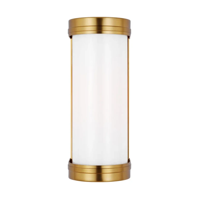 Ifran Bathroom Vanity Light in Burnished Brass by Alexa Hampton