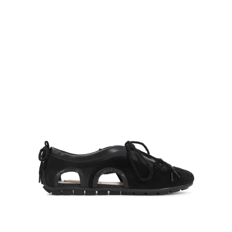 Simone Rocha Cutout Ballerina Grip Trained Sneakers