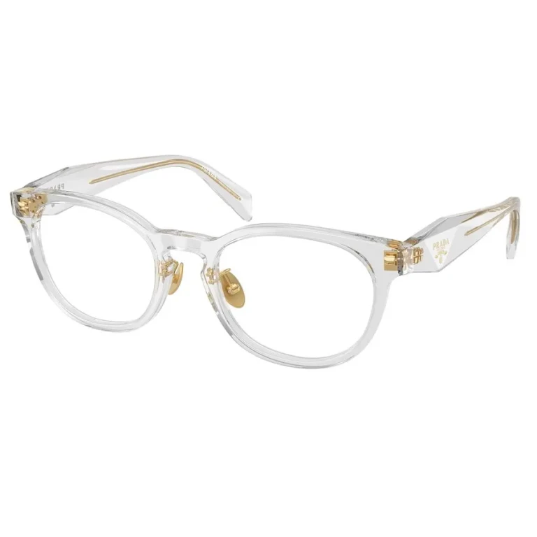 Prada Demo Oval Ladies Eyeglasses PR B06VD 12R1O1 52