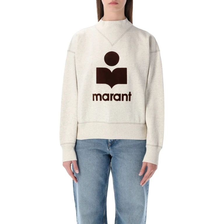 Marant Étoile Marant étoile Moby Cotton Sweatshirt Ecru