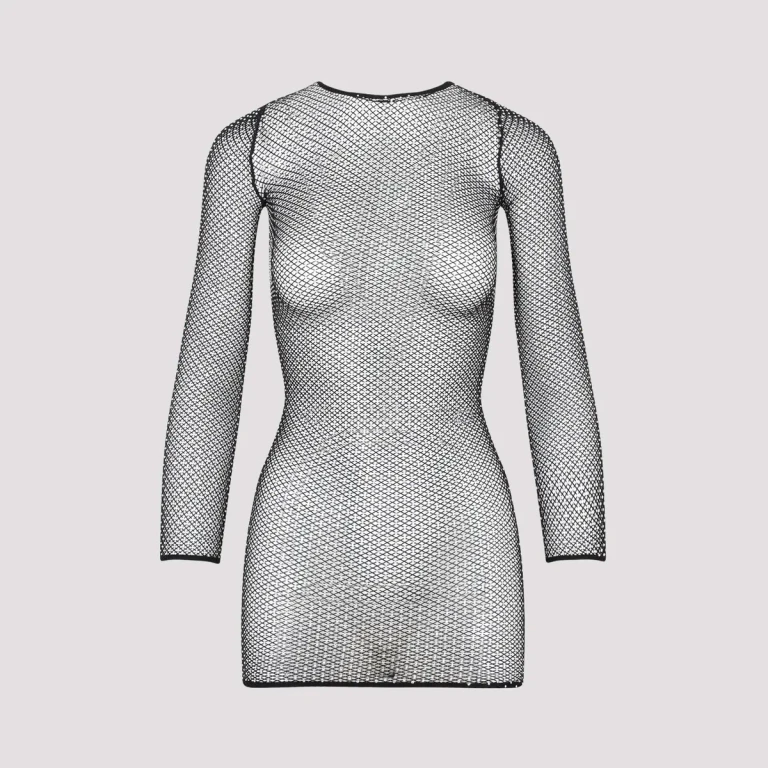 Top court en maille cristal Balenciaga