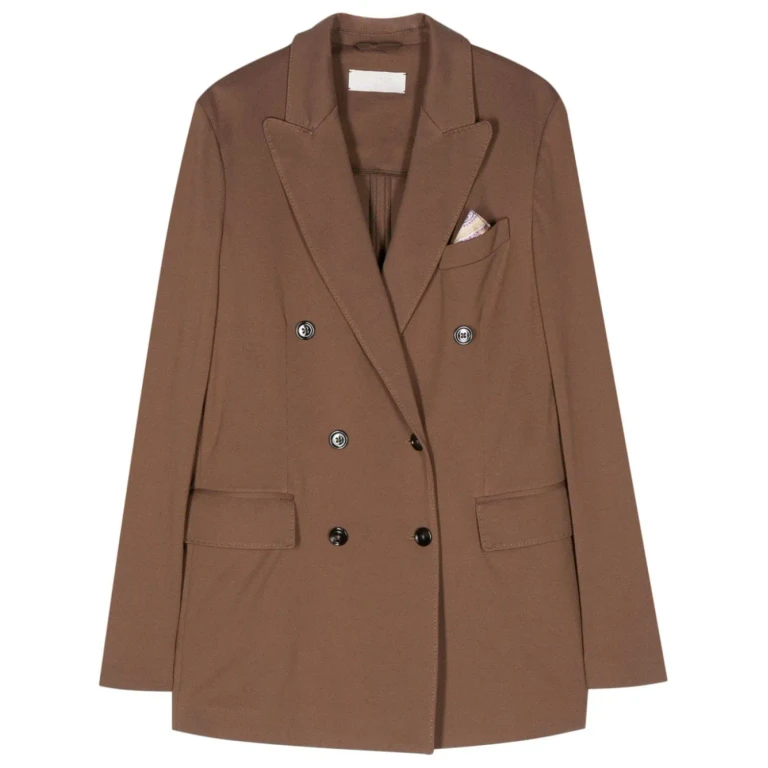 Circolo 1901 Double-breasted Pique Jacket