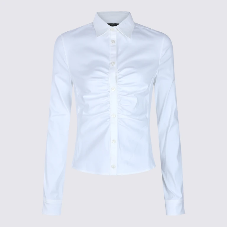 Balenciaga Shirts White _co Pa Ea - Women
