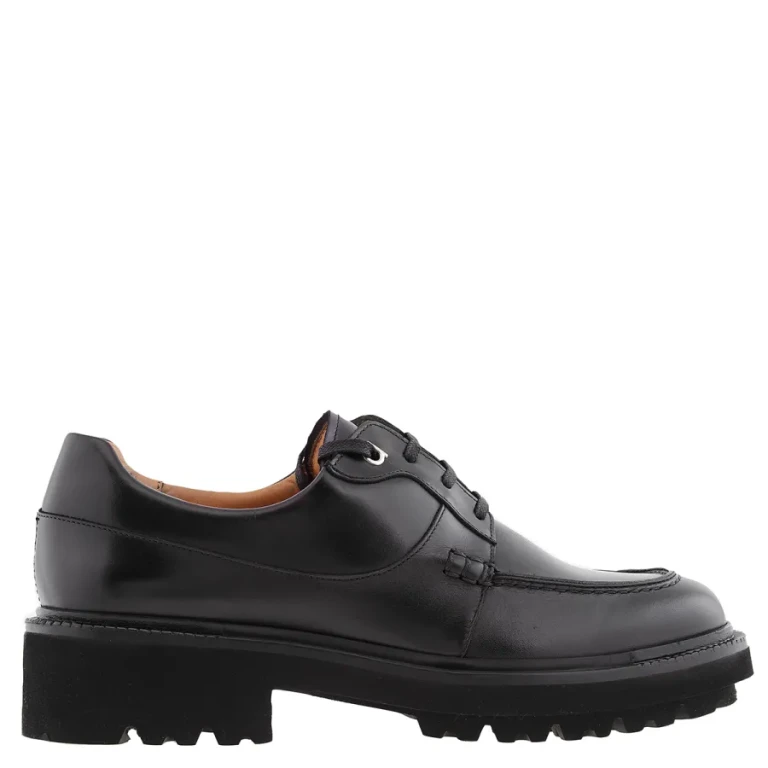 Ferragamo Gorin Lace-Up Gancini Derby Shoes