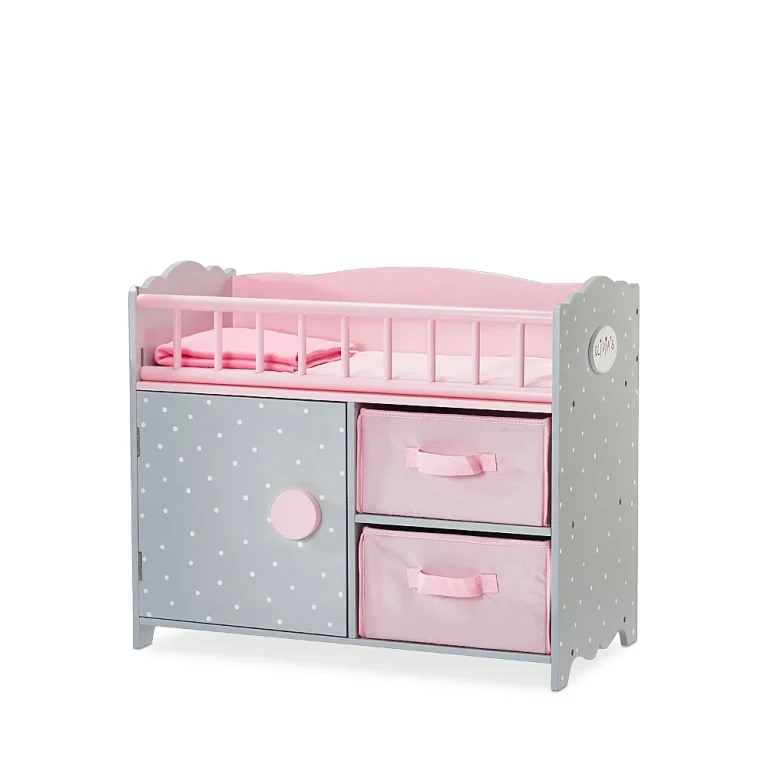 Teamson Princess Baby Doll Crib - Ages 3+