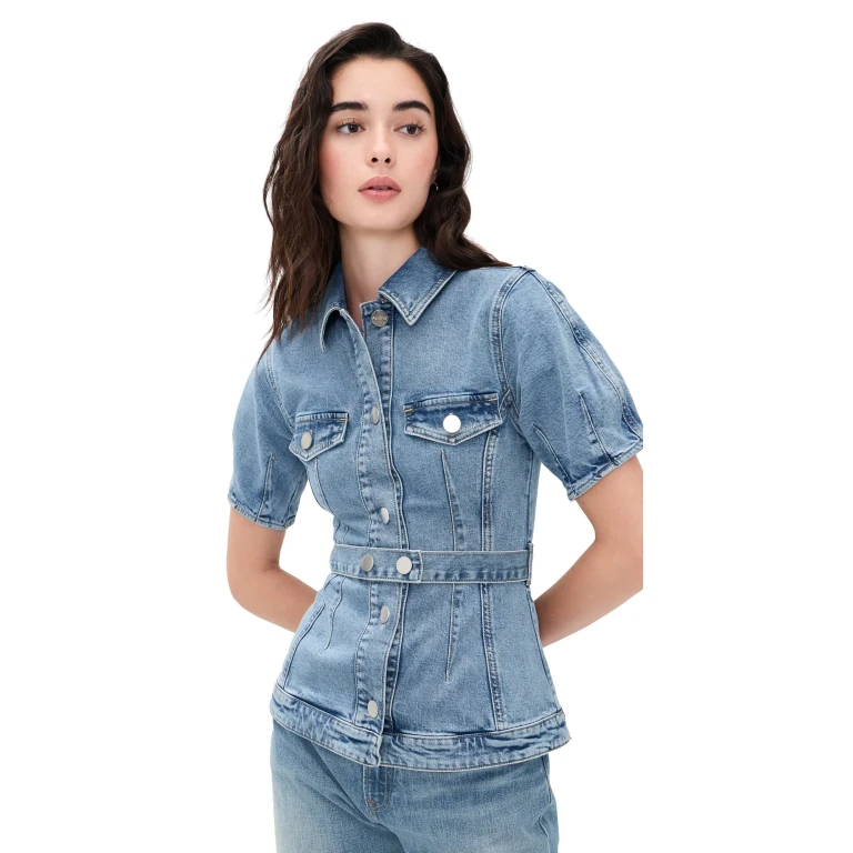 ALIGNE Jette Denim Shirt Lightwash 16