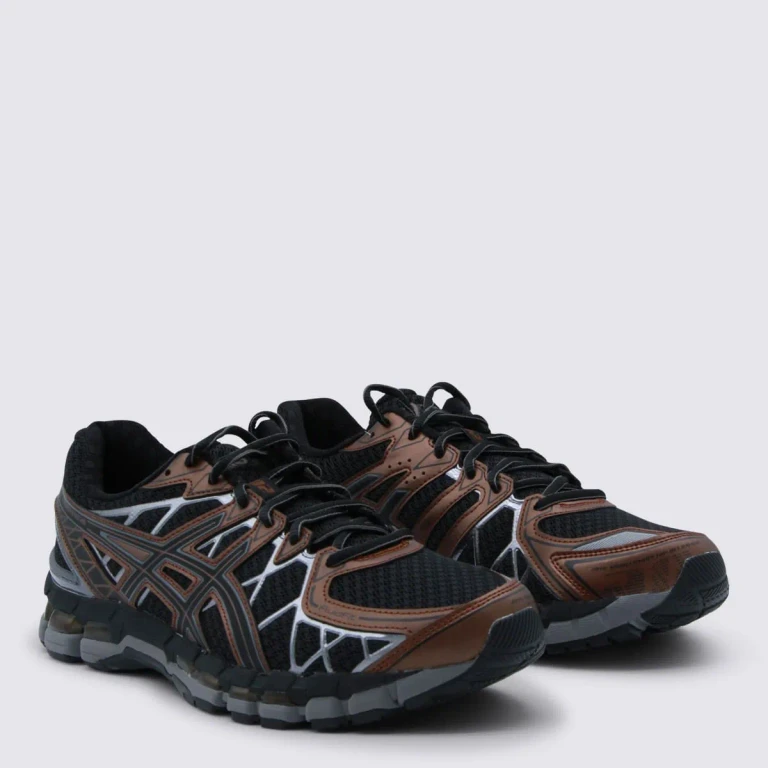 Asics Brown And Black Gel-kayano 20 Sneakers