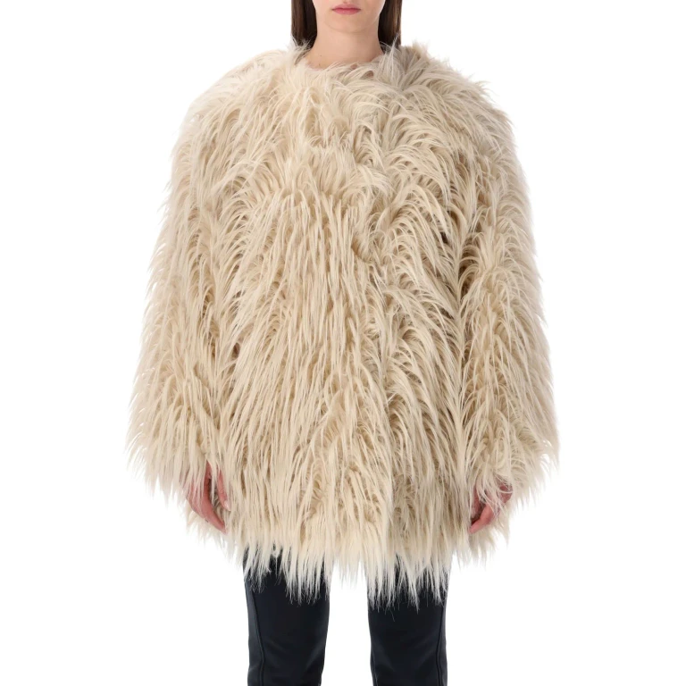 Fur Coat Woman color White (GB024302538380)