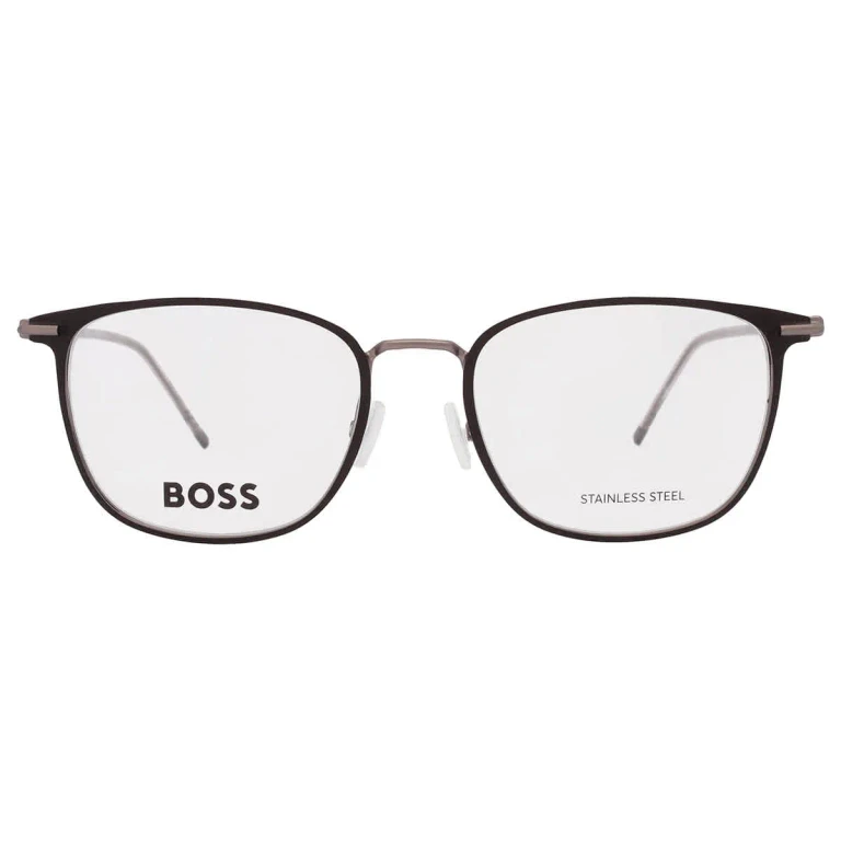 Hugo Boss Demo Rectangular Mens Eyeglasses BOSS 1431 0RZZ 52