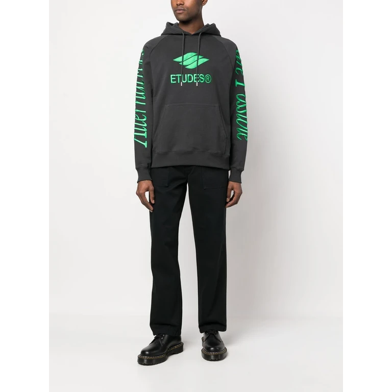 études Sweaters Black Organic Cotton - Men