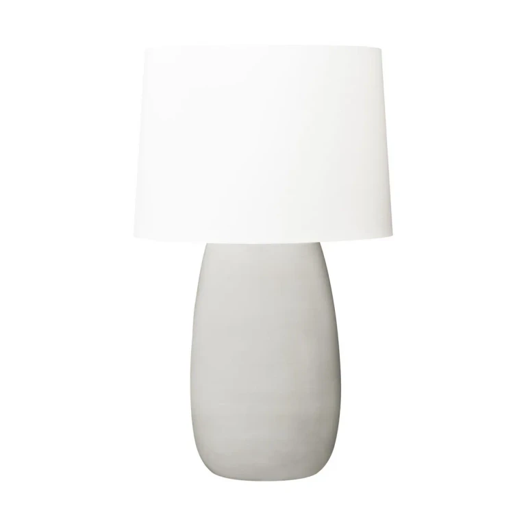 Shellish Grey Table Lamp from the Roma Collection