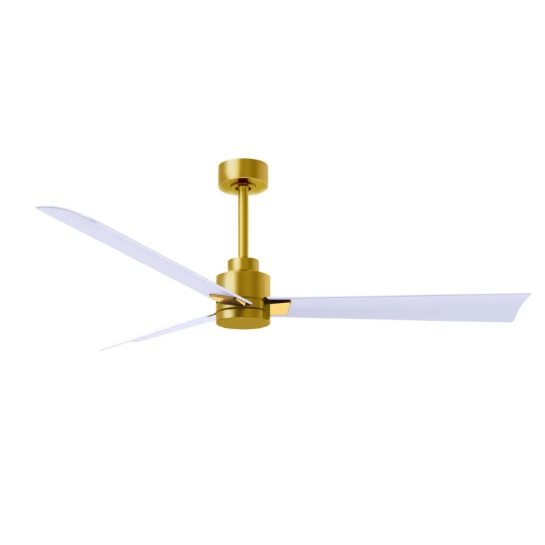 Brushed Brass 56" Ceiling Fan from the Alessandra Collection