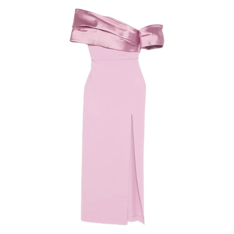 Solace London Alexis Off-shoulder Maxi Dress