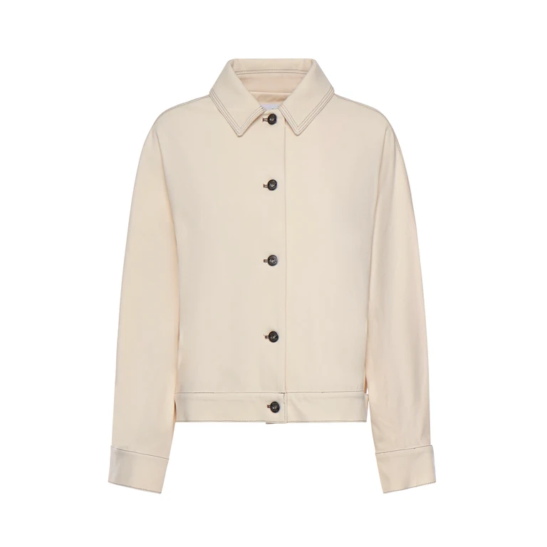 Max Mara Jackets White Cotton - Women