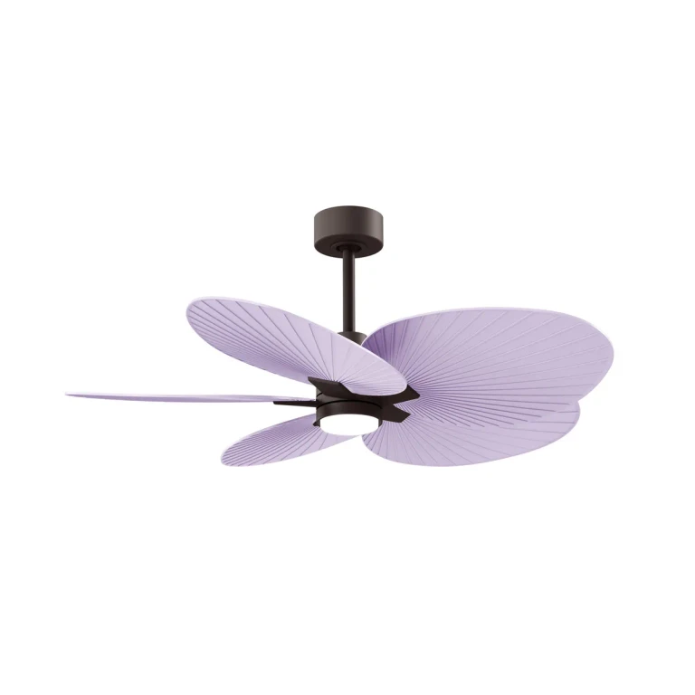 Textured Bronze 48" Ceiling Fan from the Alessandra Tropical - LK Collection