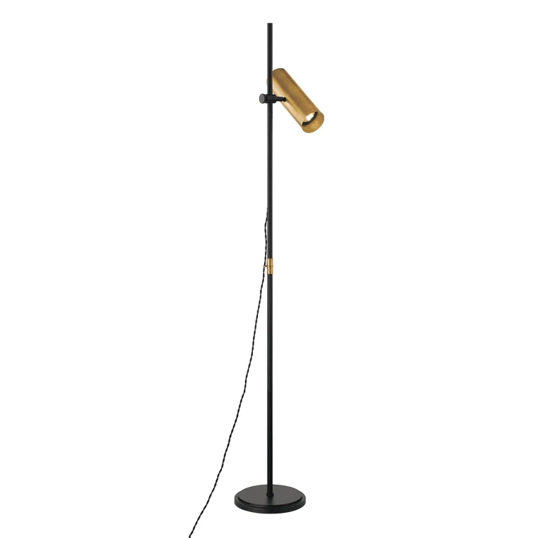 Patina Brass One Light Floor Lamp from the Quinn Collection