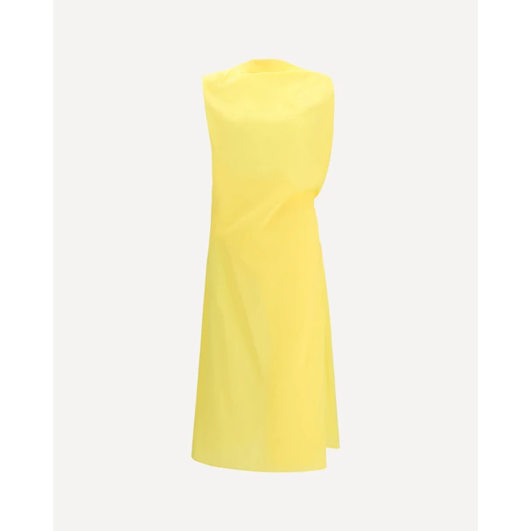 JACQUEMUS Drapped midi Dress Female 36