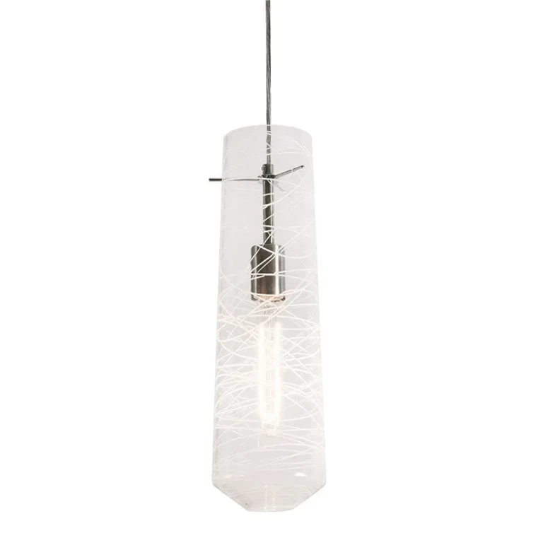 Spun 1-Light Pendant in Satin Nickel