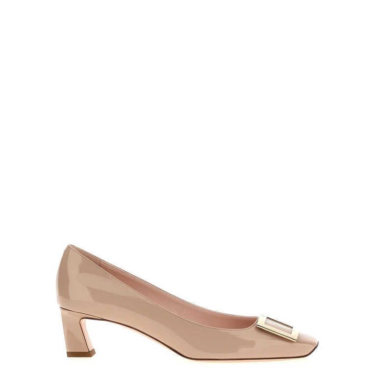 Roger Vivier Multicolor Calfskin Mid Heel Pumps - Women