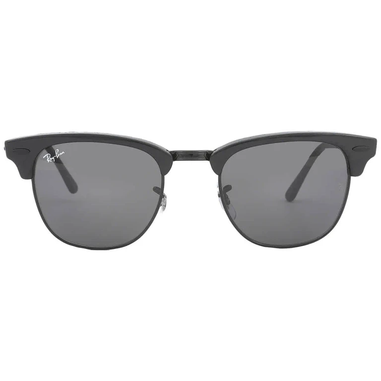 Ray Ban Clubmaster Marble Dark Grey Square Unisex Sunglasses RB3016 1305B1 49
