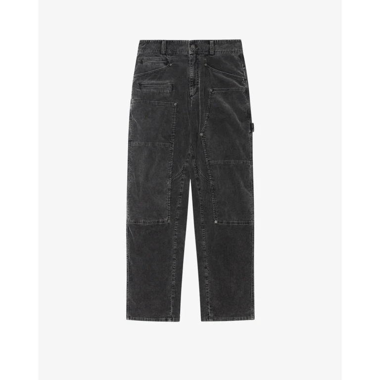 Pantalon Lois - Femme - Noir Délavé - Taille 34 - Marant Étoile