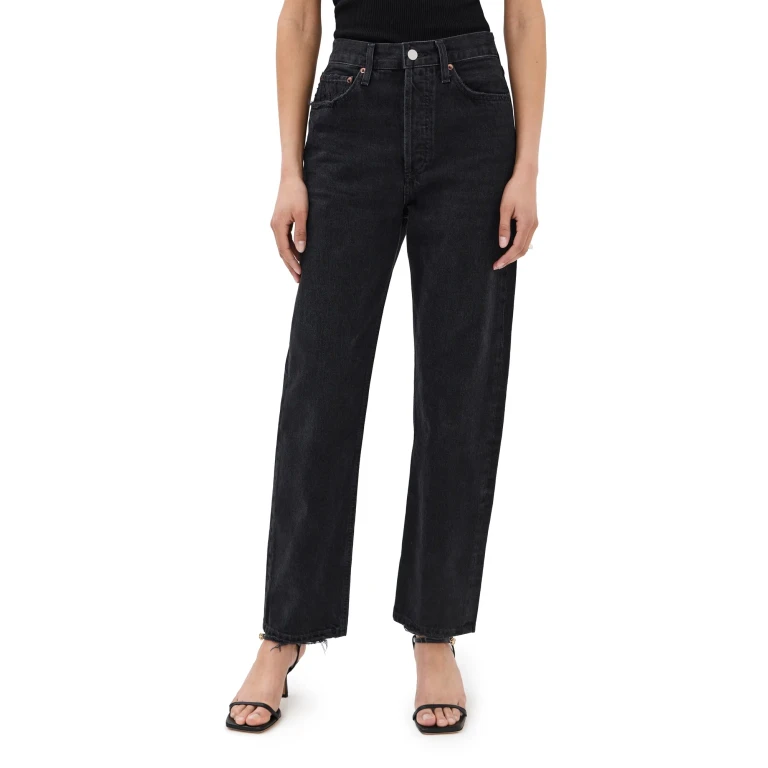 AGOLDE 90s 미드 라이즈 스트레이트 진 - Tar