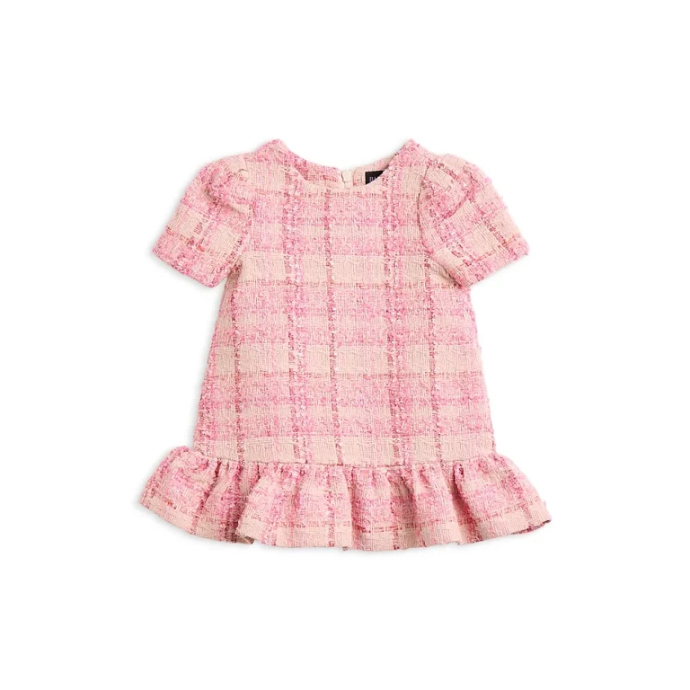 Bardot Girls' Ines Boucle Mini Dress - Baby
