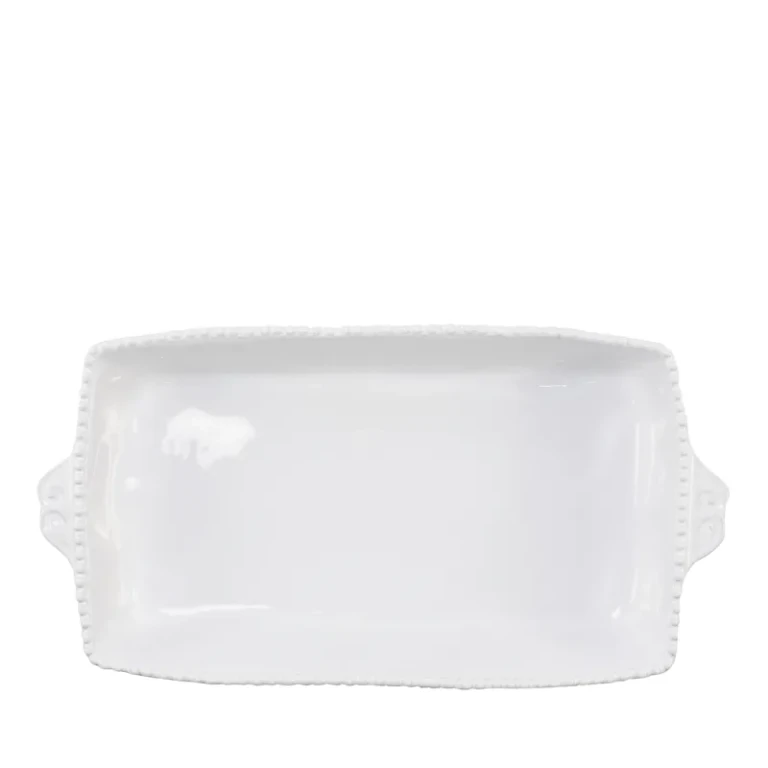 Vietri Incanto Stone Stripe Rectangular Baking Dish