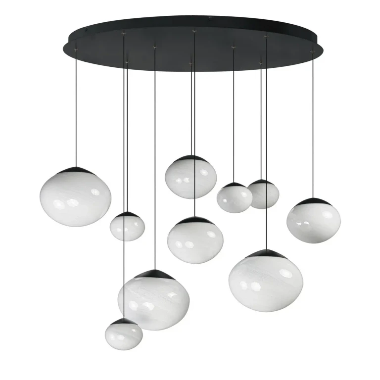 Black LED Pendant from the Nimbus Collection