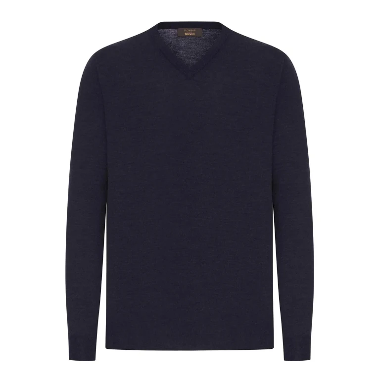 Zanone Pull Col Rond - Bleu