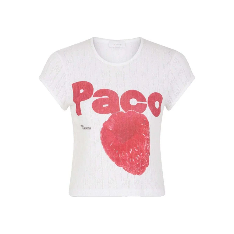 T-shirt Femme Rabanne - Beige