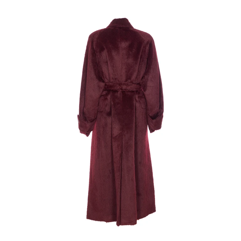 Max Mara Coats Red Alpaca - Women