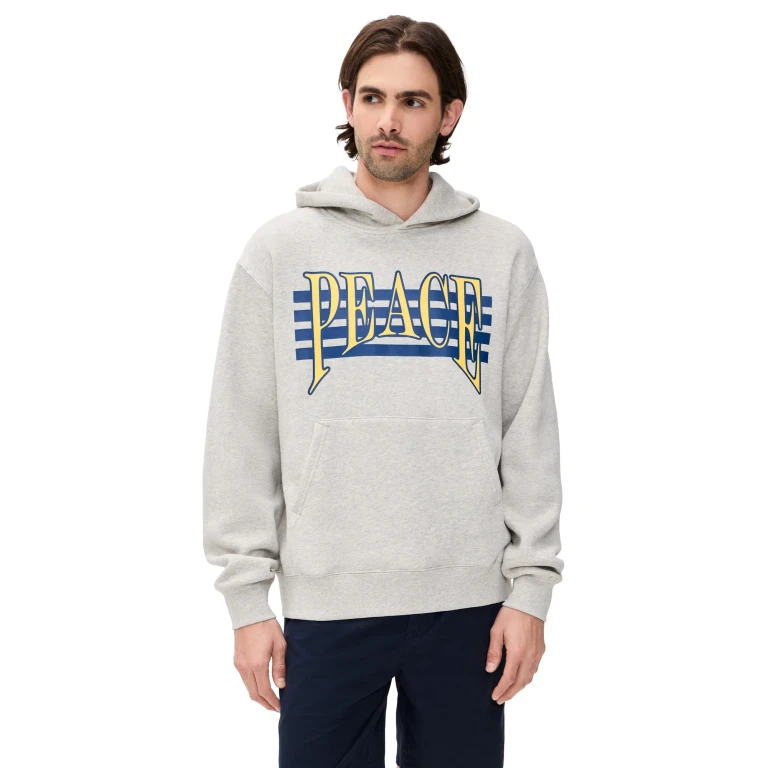 Museum of Peace and Quiet Seventies Hoodie Ash M