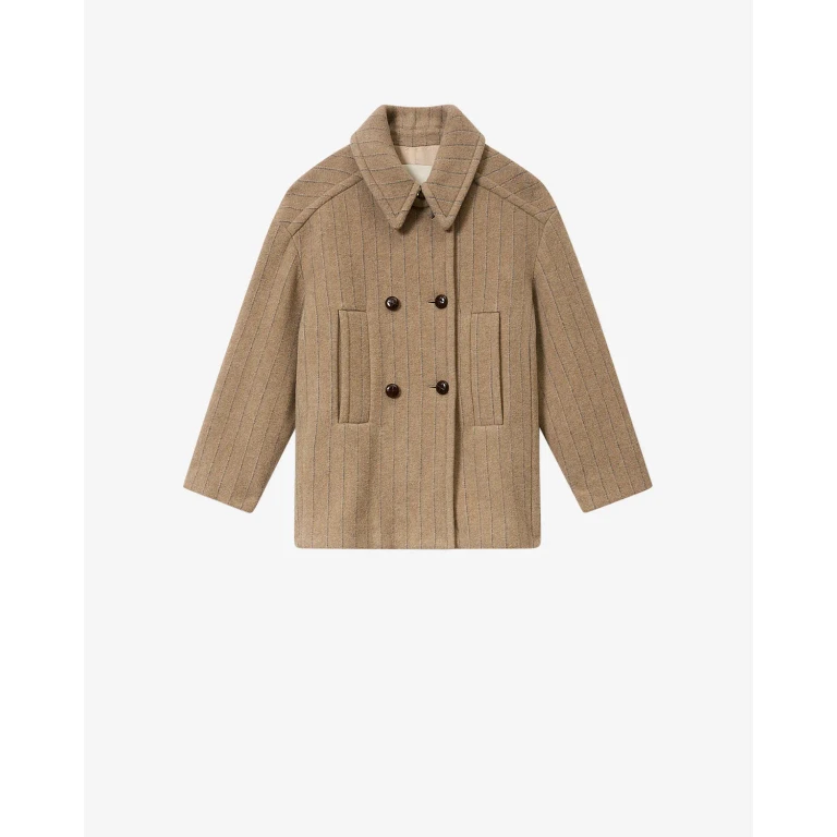 Manteau Fiby - Femme - Taupe - Taille 34 - Isabel Marant