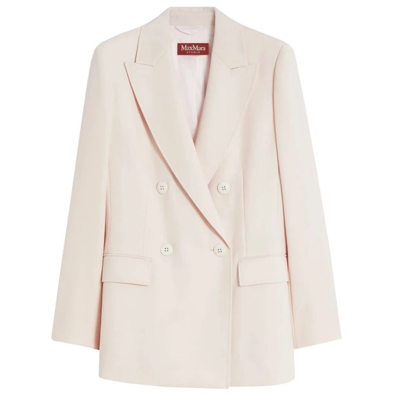 Max Mara Studio Grembo Pink & Purple Blazer - Women