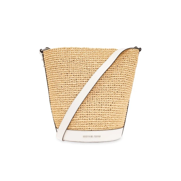 Borsa a secchiello Michael Kors Townsend piccola aperta