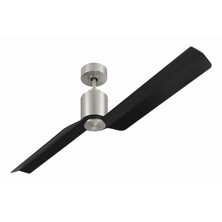 Brushed Polished Nickel 56" Ceiling Fan from the Sleek Collection
