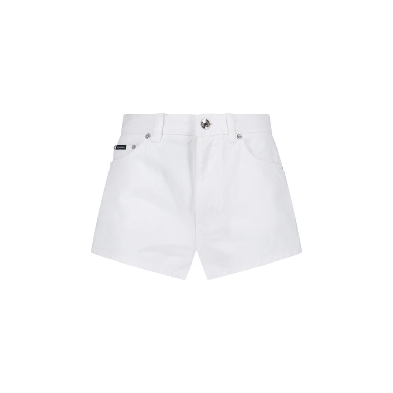 Jeans White Cotton - Women