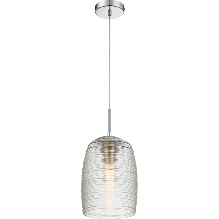 Rebound 1-Light Mini Pendant in Polished Chrome