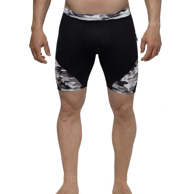Reverse Gray Camo Shorts