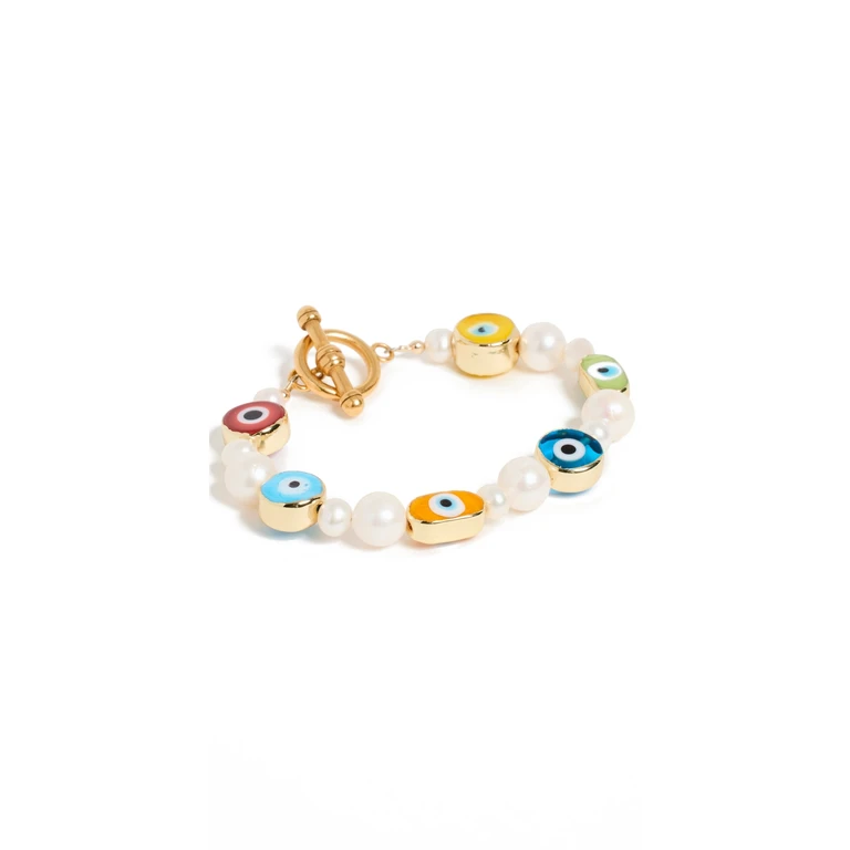 Brinker + Eliza Rhea Bracelet Pearl Multi One Size