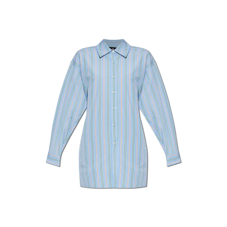 Shirt Woman color Gnawed Blue (WRIA005699TR576S9880)