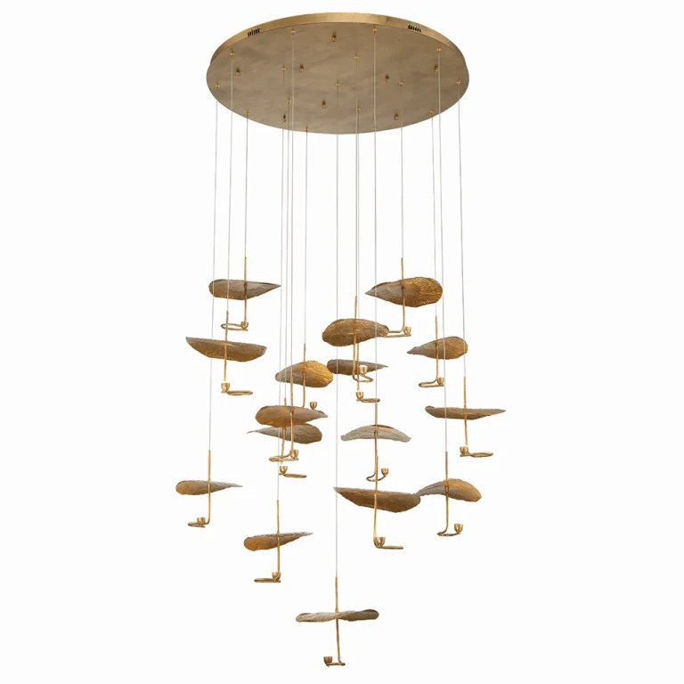 Bronze LED Chandelier from the Lagatto Collection