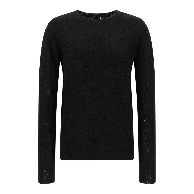 Thom Krom Pull Col Rond - Noir