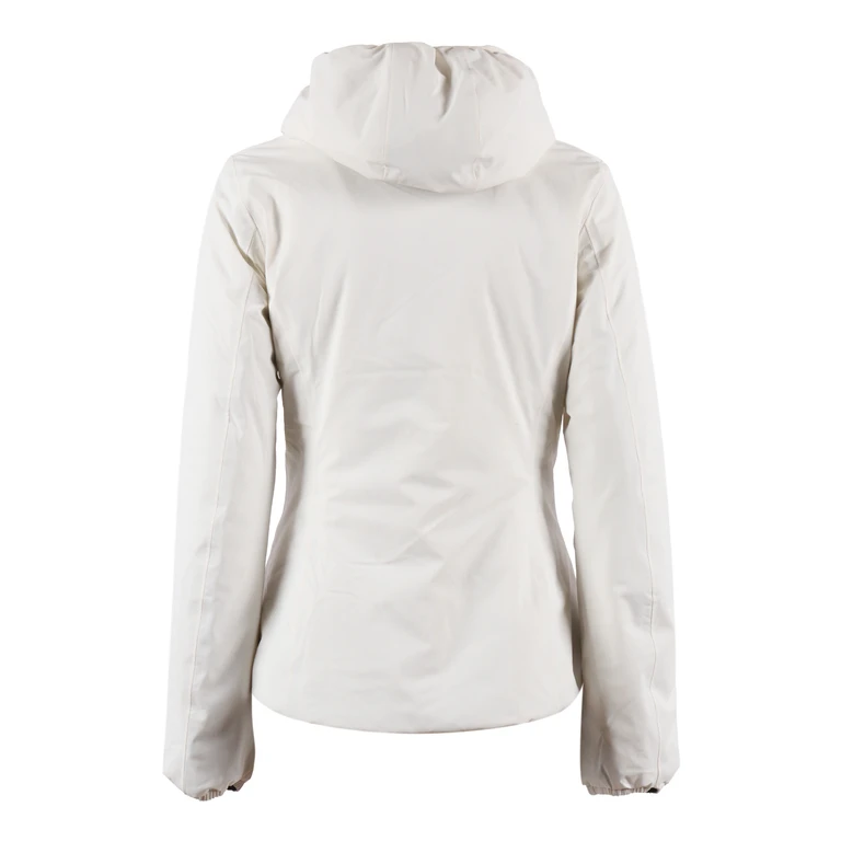 K-Way Lily St Warm Double Jacket White Short Puffer - Women