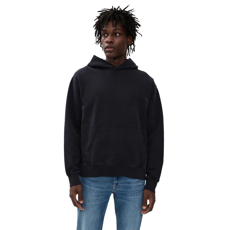 Madewell The McCarren Midweight Hoodie Sweatshirt Raw Umber S