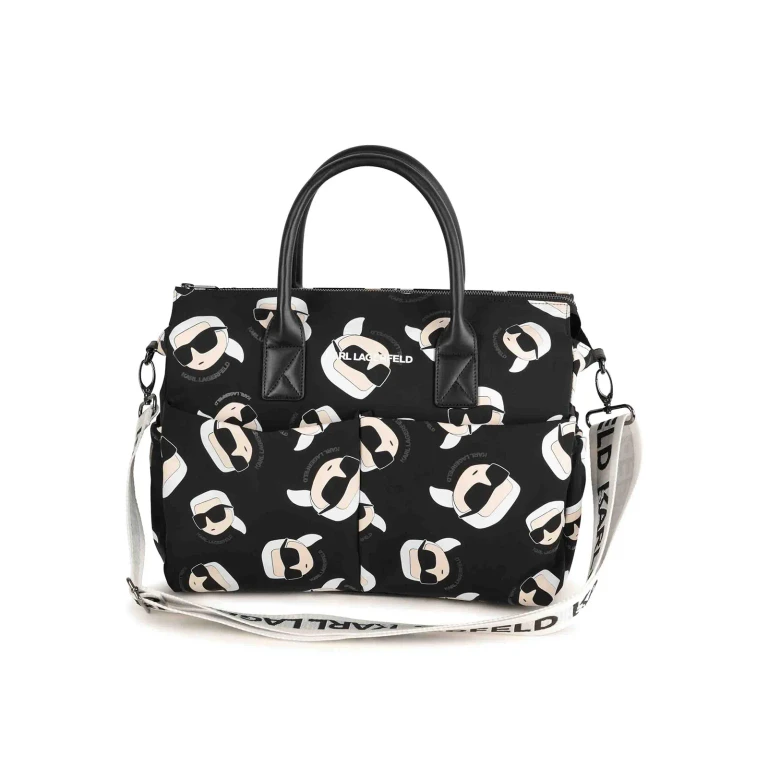 Karl Lagerfeld Sac Porté Épaule - Noir