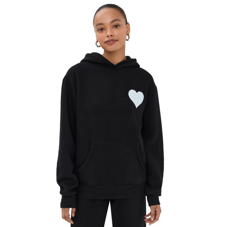 SPRWMN Heart Hoodie Black XS
