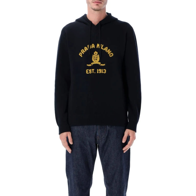 Prada Wool And Cashmere Hoodie